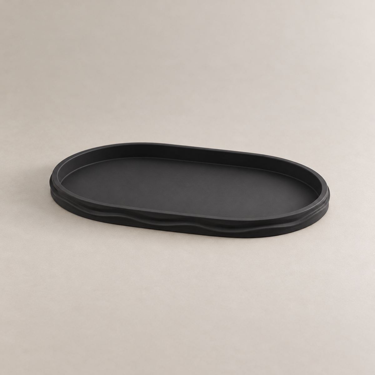 Prato oval Ripple